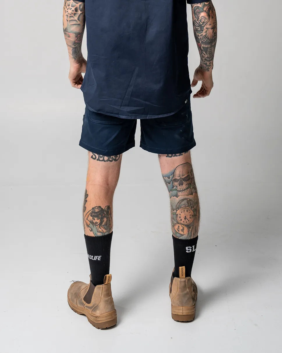 Work Shorts - Navy